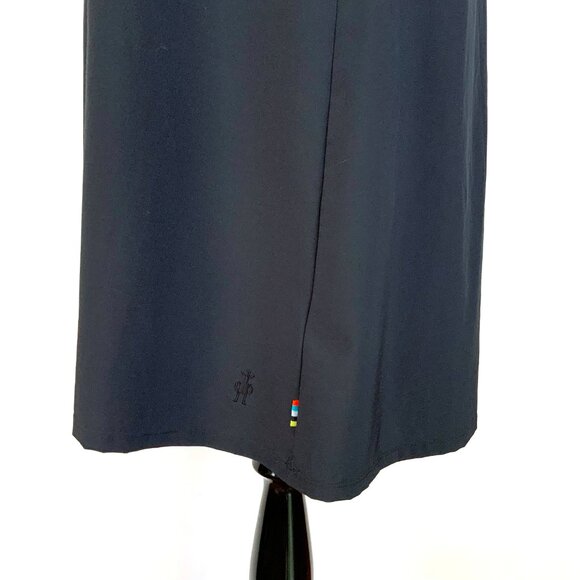Smartwool Willow Lake Tank A-Line Dress In Black/Space Dye Sz L - Picture 7 of 16